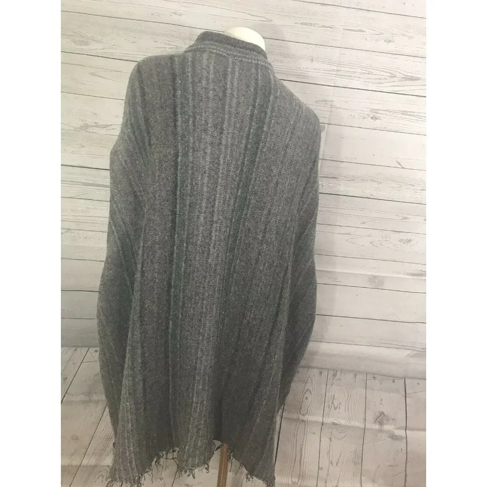 COPY - Free people Wool Blend Blanket Sweater Coat Cape C